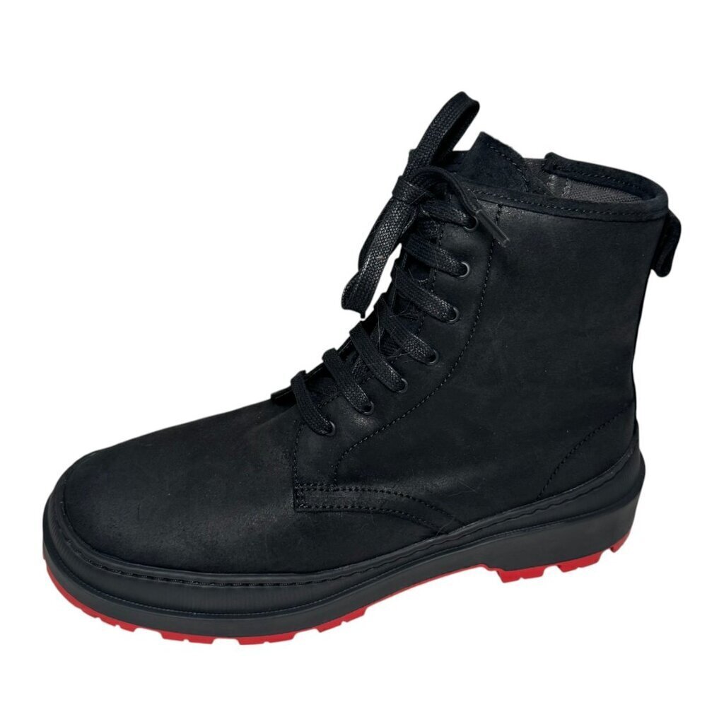 Camper Brutus Trek  Black Boots Red MICHELIN Sole Size 41 Fit‎ mens 9 - 9.5 New